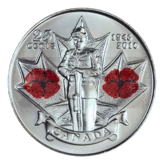 2010-1945-canadian-25-cent-remembrance-poppy-coloured-quarter-coin
