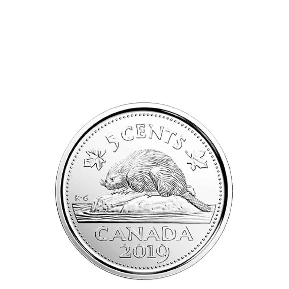 2019 Canadian Circulation Coin Set - Glow In The Dark Everlasting Canadian Icons - Image 8