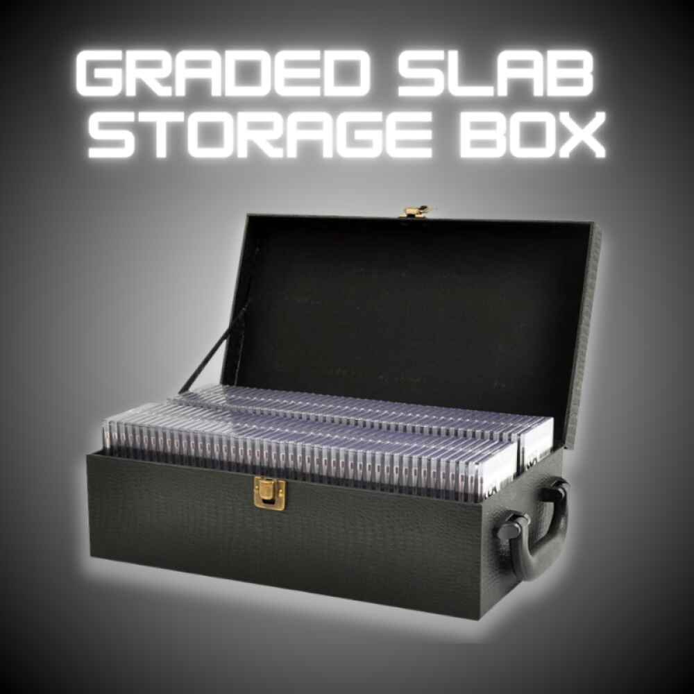 Graded Slab Card Storage Box (Hold 100-105 Slabs)
