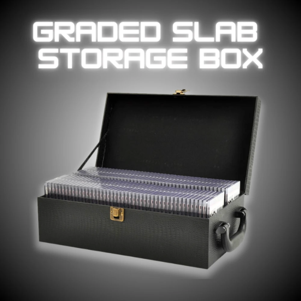 Graded Slab Card Storage Box (Hold 100-105 Slabs)