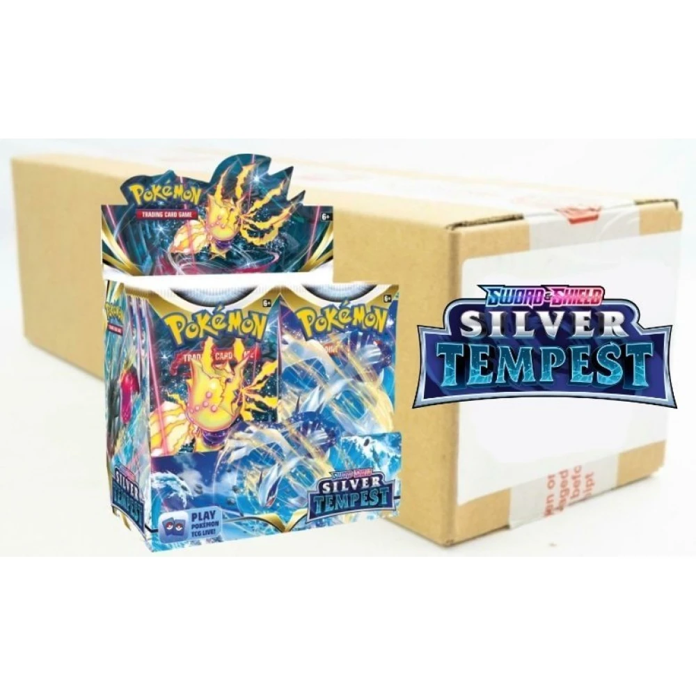 Pokemon TCG Sword and Shield - Silver Tempest Booster Box - Image 3