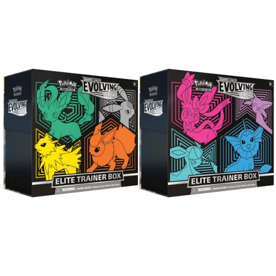 Pokémon TCG: Sword & Shield - Evolving Skies Elite Trainer Box Pair