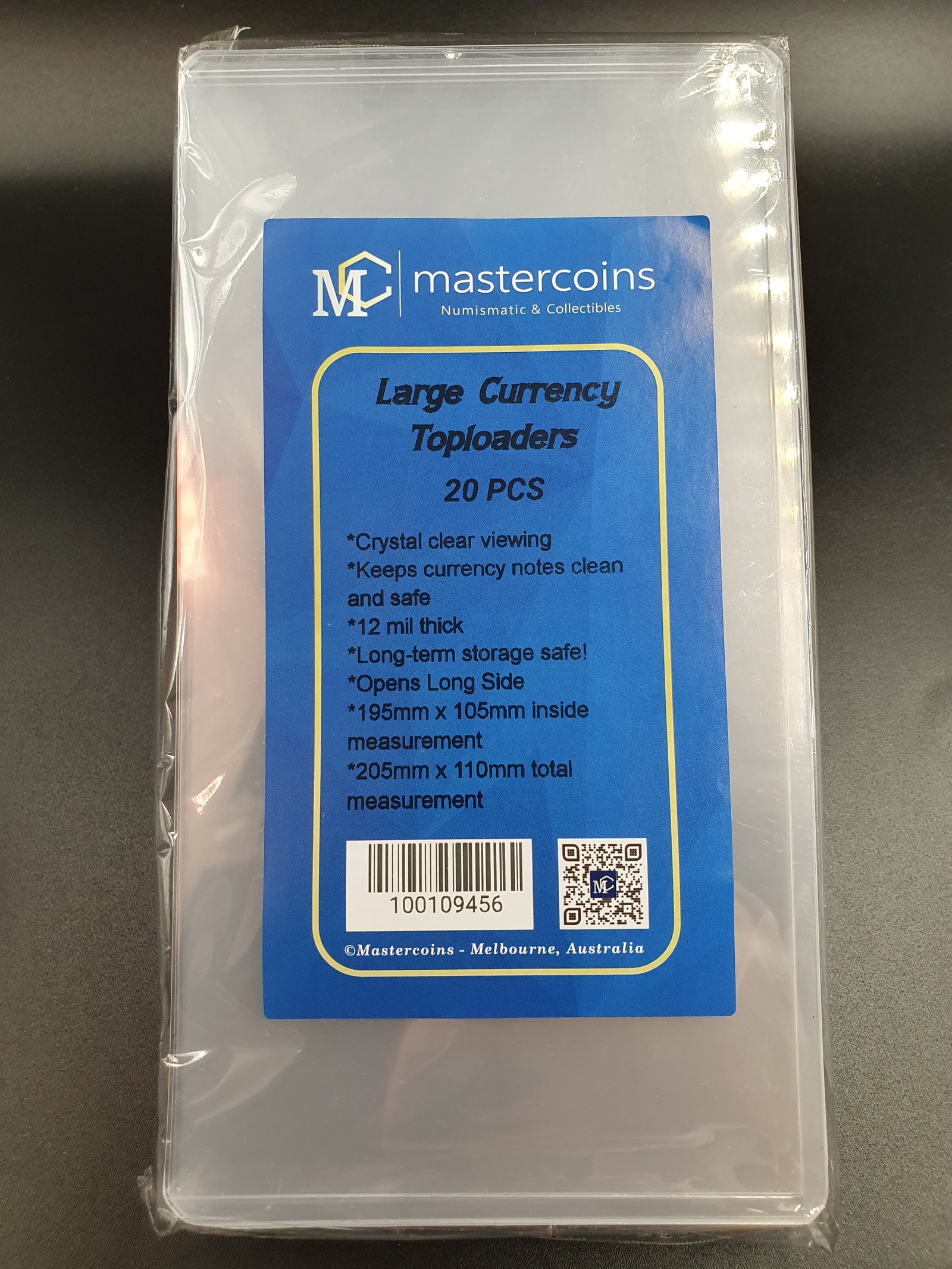 currency toploader