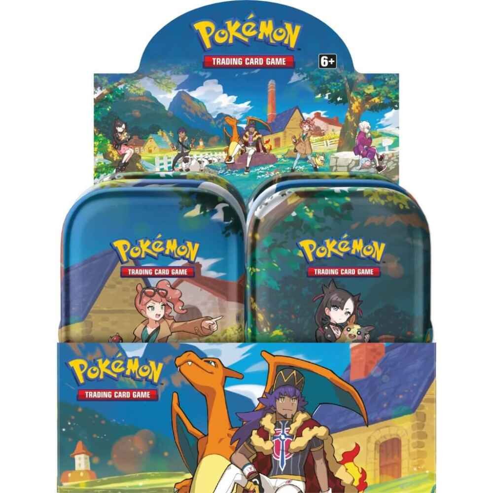 Pokémon TCG: Sword & Shield – Crown Zenith Mini Tin Sealed Display of 10 Tins