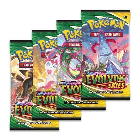 evolving skies booster packs