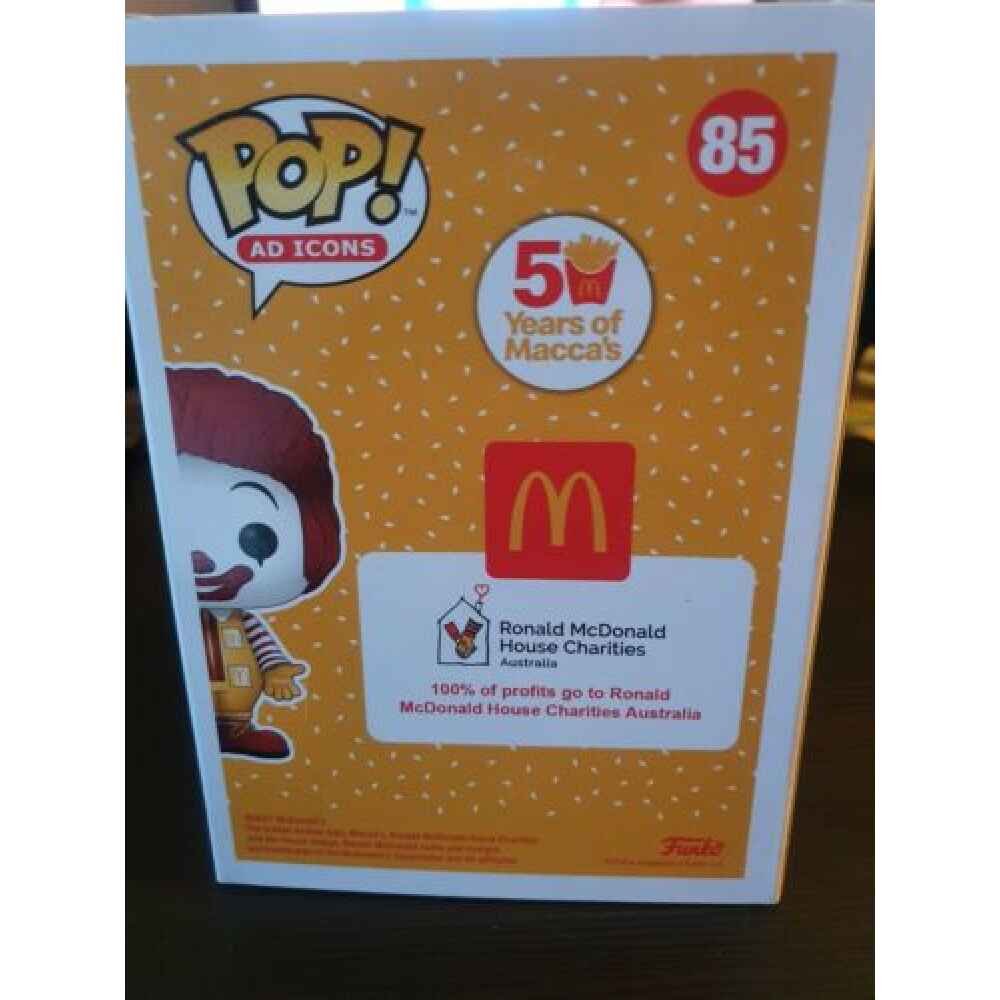 Ronald Mcdonald #85 Funko Pop Vinyl - 50th Anniversary in Australia Limited Edi - Image 2