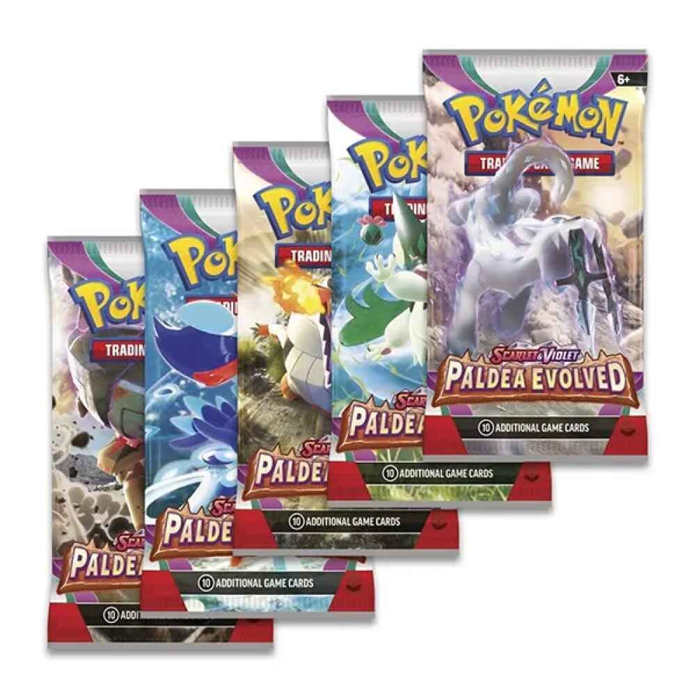 Pokemon TCG Scarlet & Violet Paldea Evolved Booster Packs