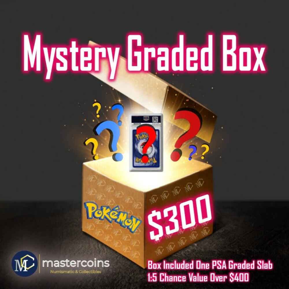 Pokemon $300 Surprise Graded Box