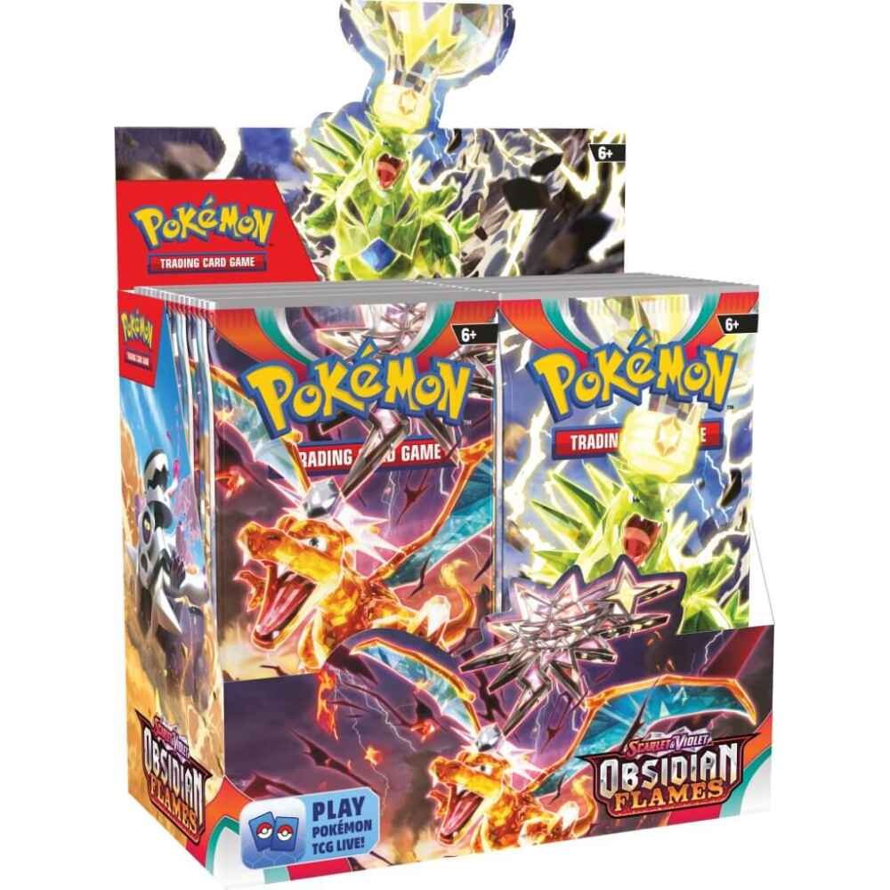 POKÉMON TCG Scarlet & Violet 3 Obsidian Flames Booster Box Case - Image 2