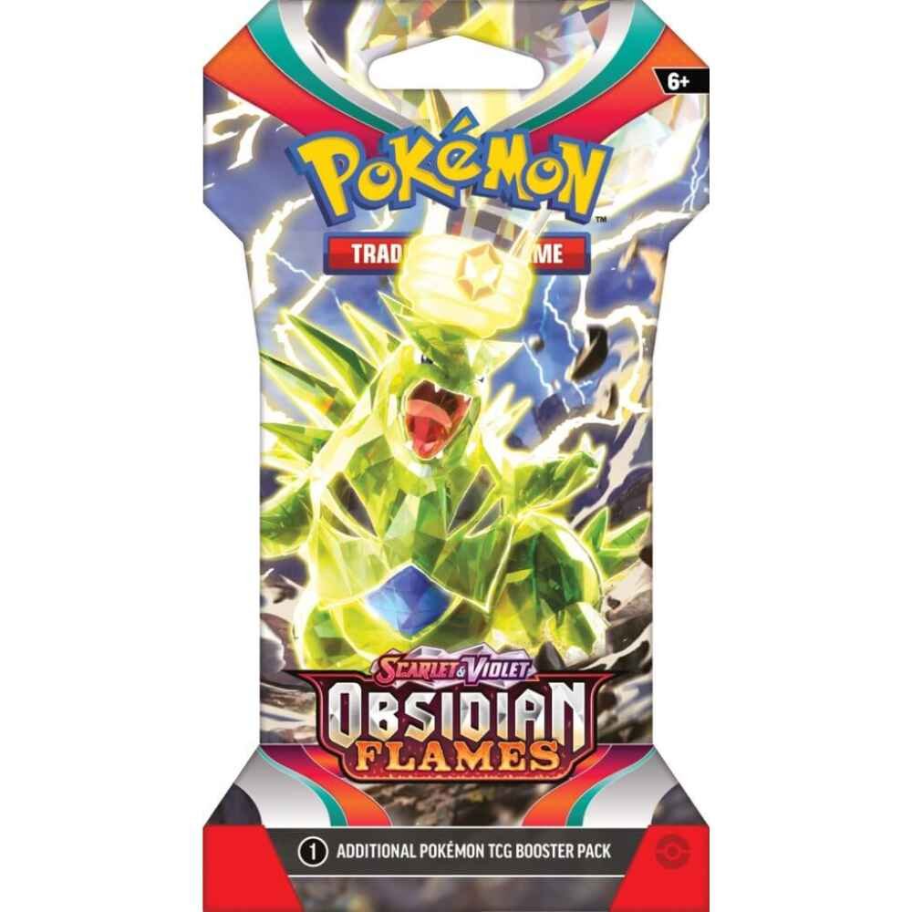 POKÉMON TCG Scarlet & Violet Obsidian Flames Booster Pack Blister - Image 3