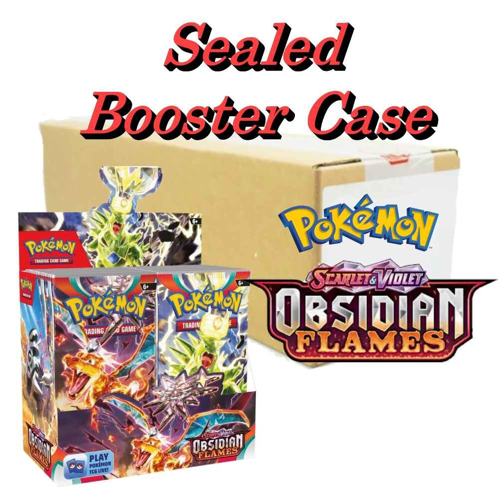 POKÉMON TCG Scarlet & Violet 3 Obsidian Flames Booster Box Case