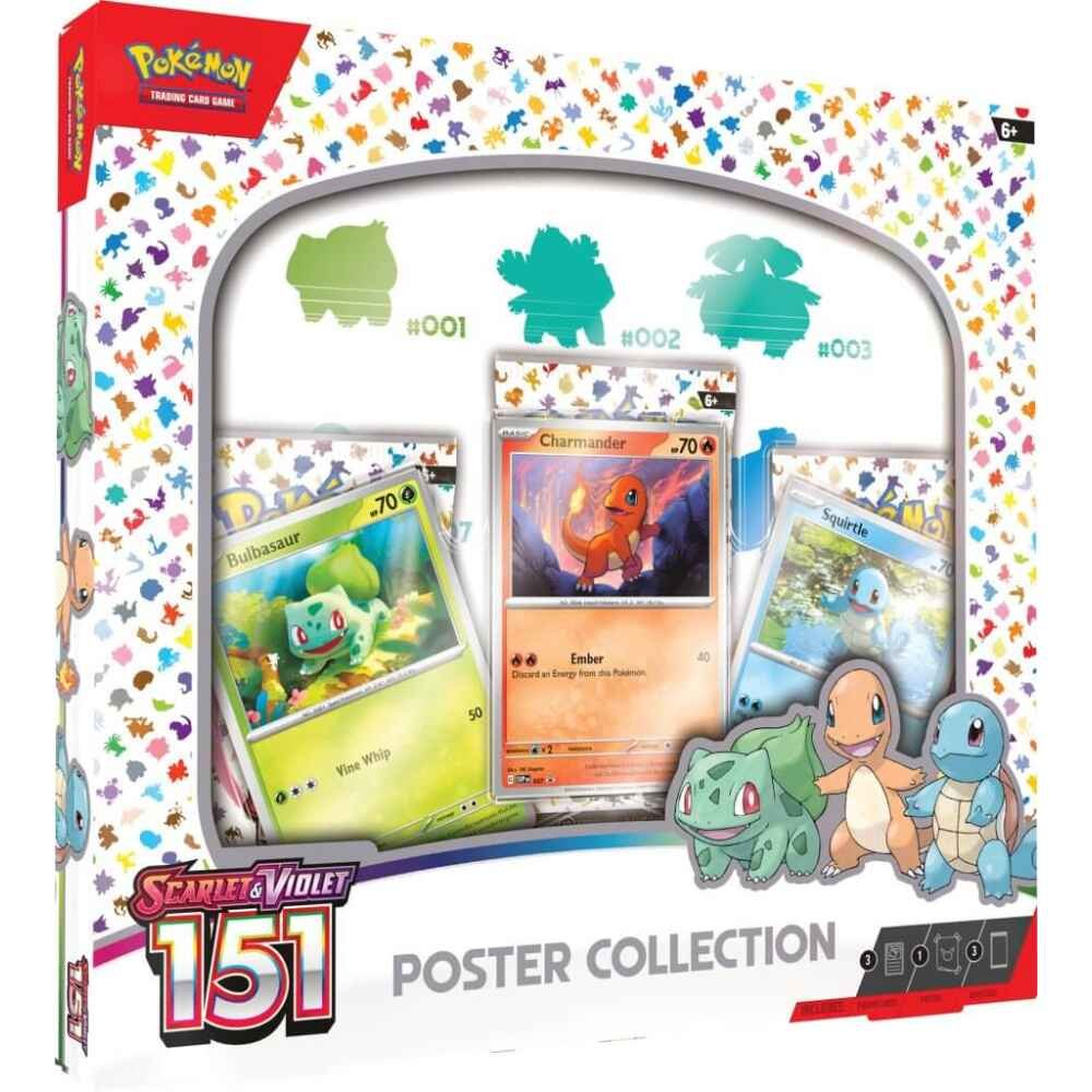 POKEMON TCG Scarlet & Violet 151 Poster Collection