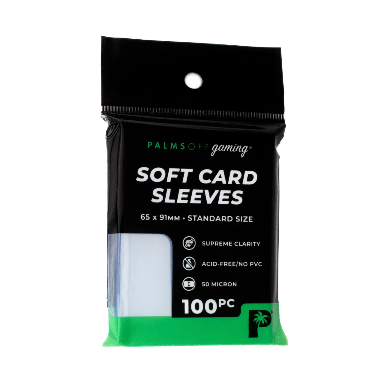 Soft TCG Sleeves - 100pc (Regular Size) Palms off Gaming Card Sleeves