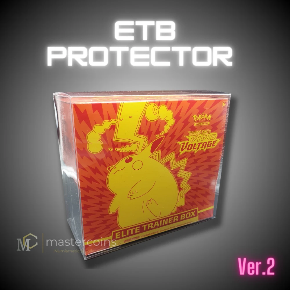 Pokemon Elite Trainer Box (ETB) Premium Clear Protector Ver.2 (Extra Thick)