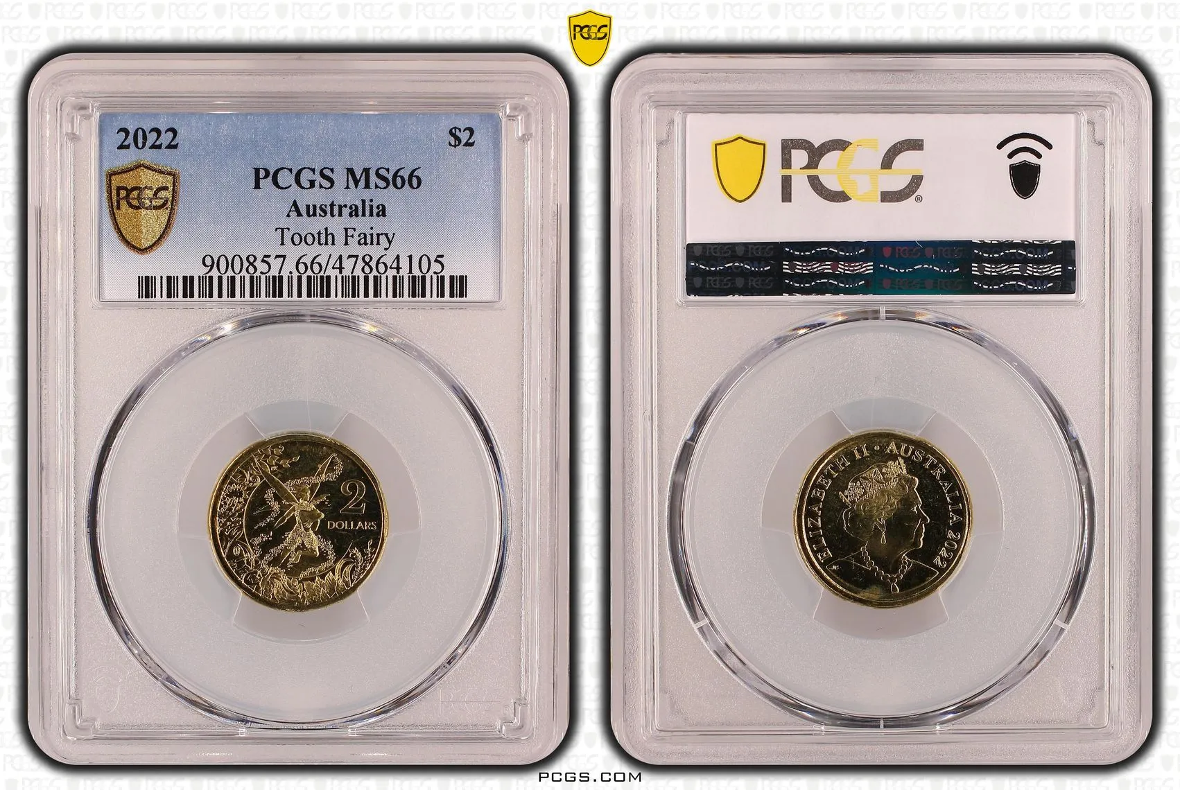 2022 Tooth Fairy $2 Dollar PCGS MS66
