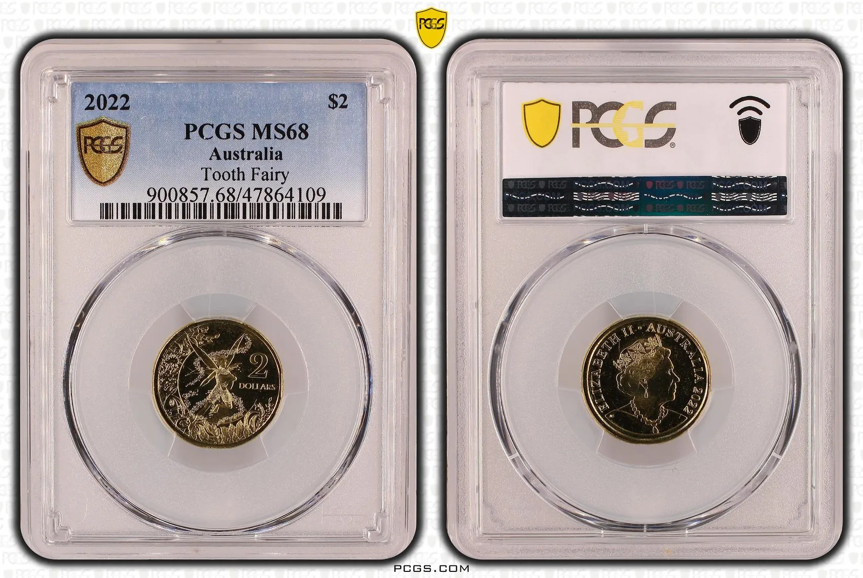 2022 Tooth Fairy $2 Dollar PCGS MS68