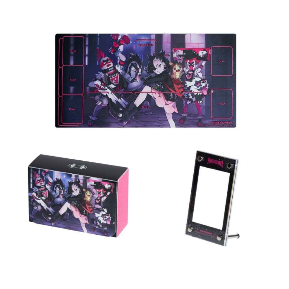 Pokemon Marnie's Determination Gift Box Playmat, Deck Box, Display Stand