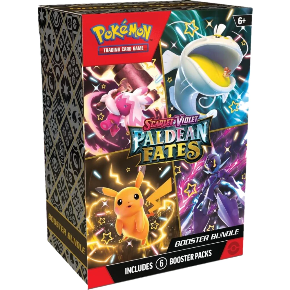 POKÉMON TCG Scarlet & Violet Paldean Fates Booster Bundle Set
