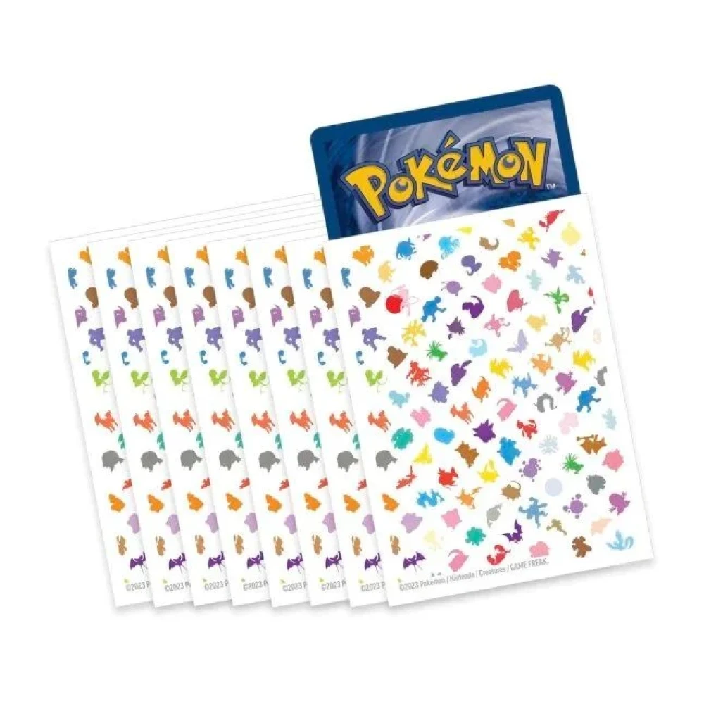 Pokemon 151 Sleeves - 65 Pcs
