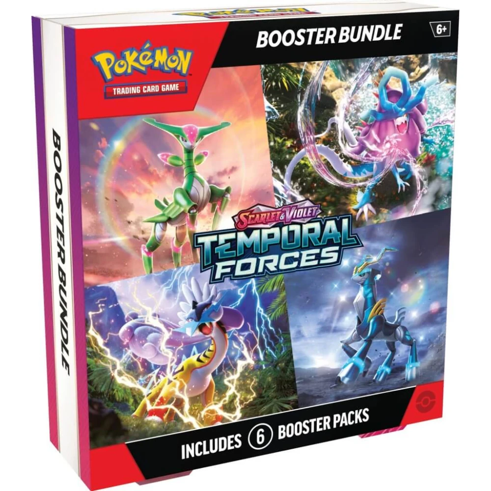 POKÉMON TCG Scarlet & Violet Temporal Forces Booster Bundle