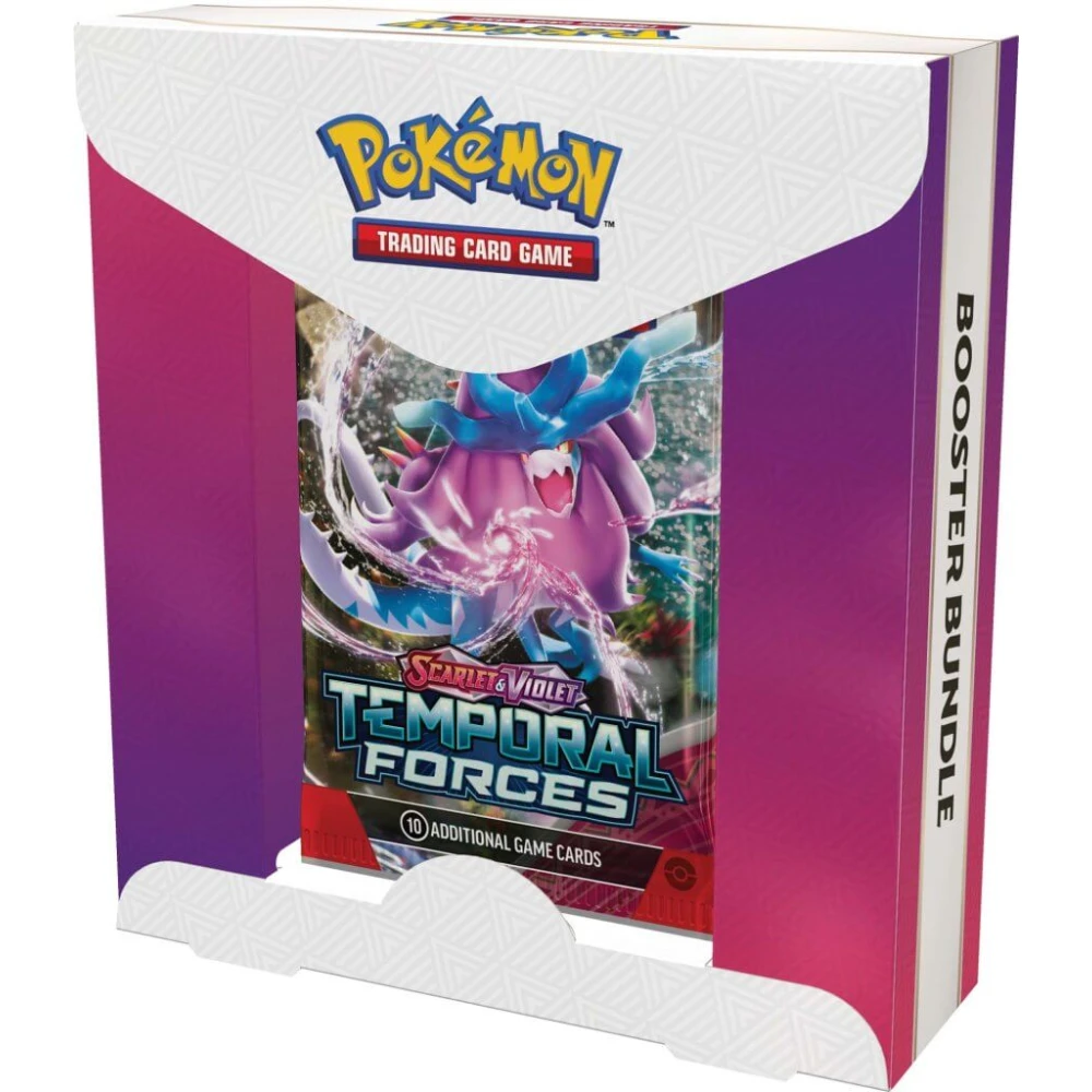 POKÉMON TCG Scarlet & Violet Temporal Forces Booster Bundle - Image 3