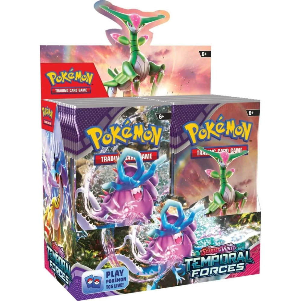 POKÉMON TCG Scarlet & Violet Temporal Forces Booster Box & ETB Bundle - Image 4