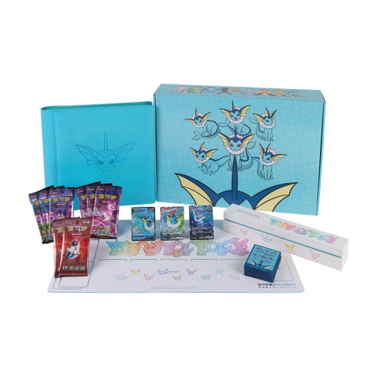 Pokemon Card Eeveelution Gift Box Simplified Chinese - Vaporeon