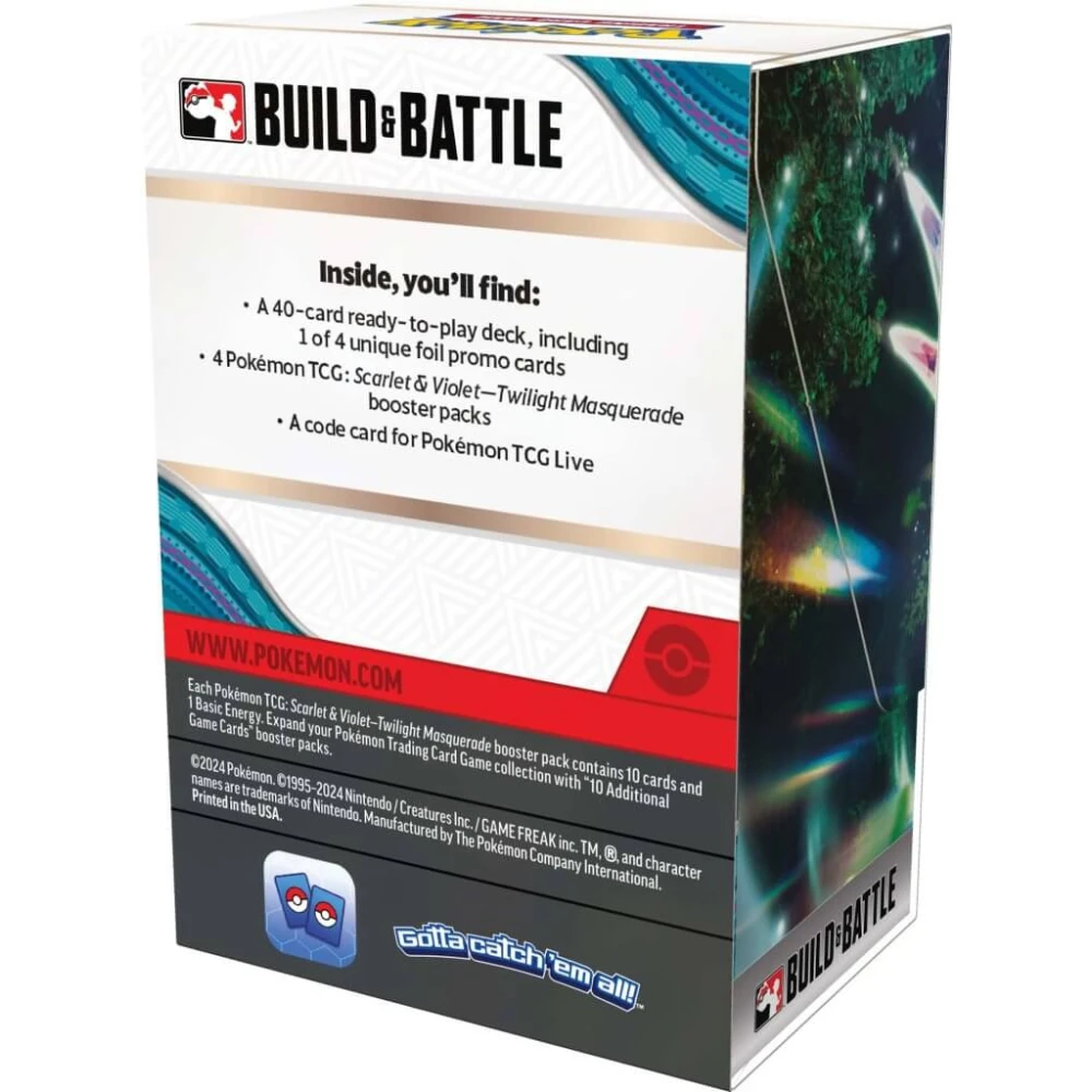 POKÉMON TCG Scarlet & Violet 6 Twilight Masquerade Build & Battle Box - Image 2