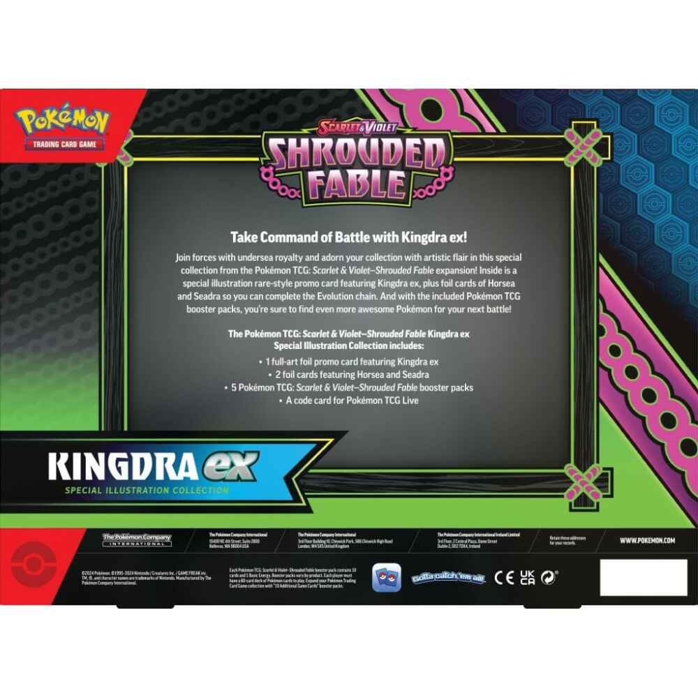 POKÉMON TCG Scarlet & Violet Shrouded Fable Kingdra ex Special Collection - Image 2