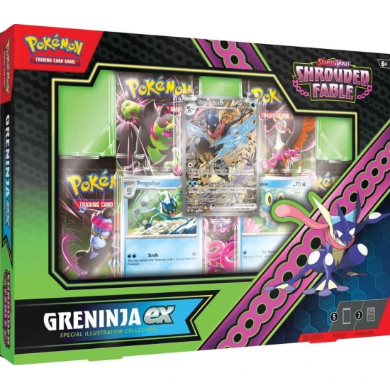 POKÉMON TCG Scarlet & Violet Shrouded Fable Greninja ex Special Collection