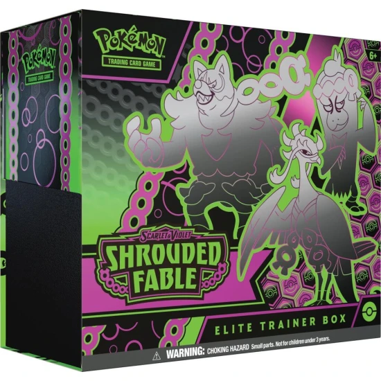 POKÉMON TCG Scarlet & Violet Shrouded Fable Elite Trainer Box