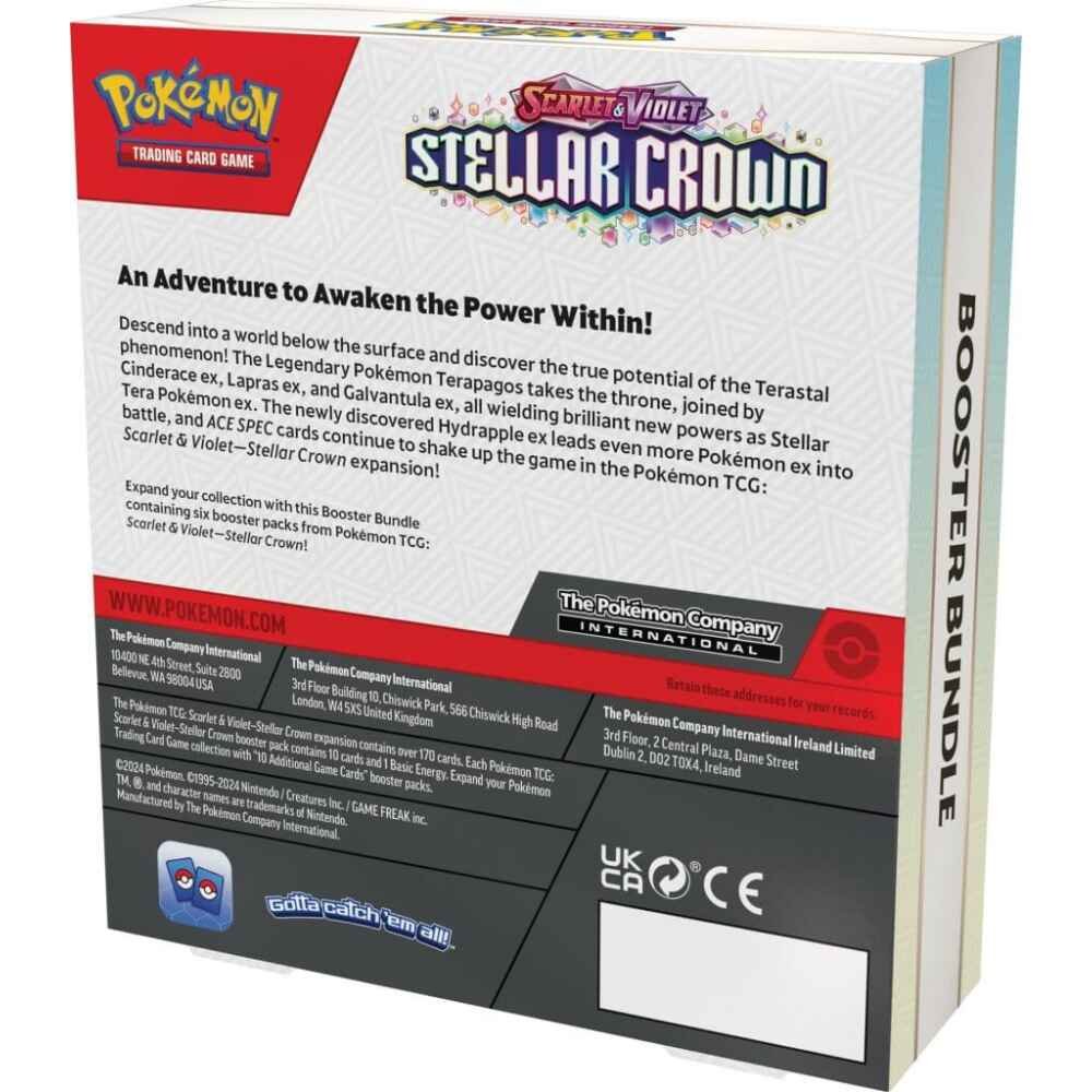 POKÉMON TCG Scarlet & Violet 7 Stellar Crown Booster Bundle - Image 2