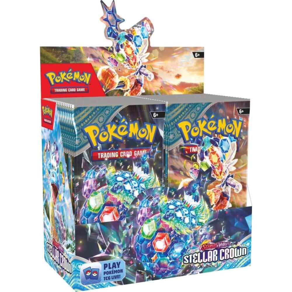 POKÉMON TCG Scarlet & Violet- Stellar Crown Booster Box