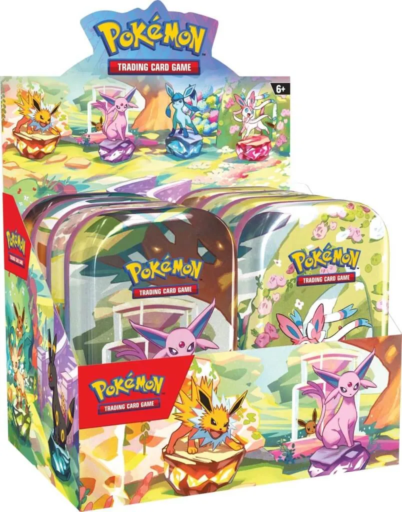 POKÉMON TCG Scarlet & Violet -Prismatic Evolutions Mini Tin