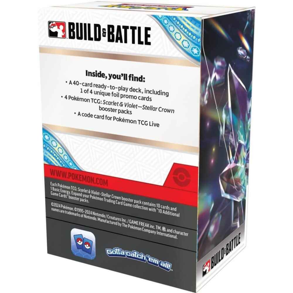 POKÉMON TCG Scarlet & Violet Stellar Crown Build & Battle Box - Image 2