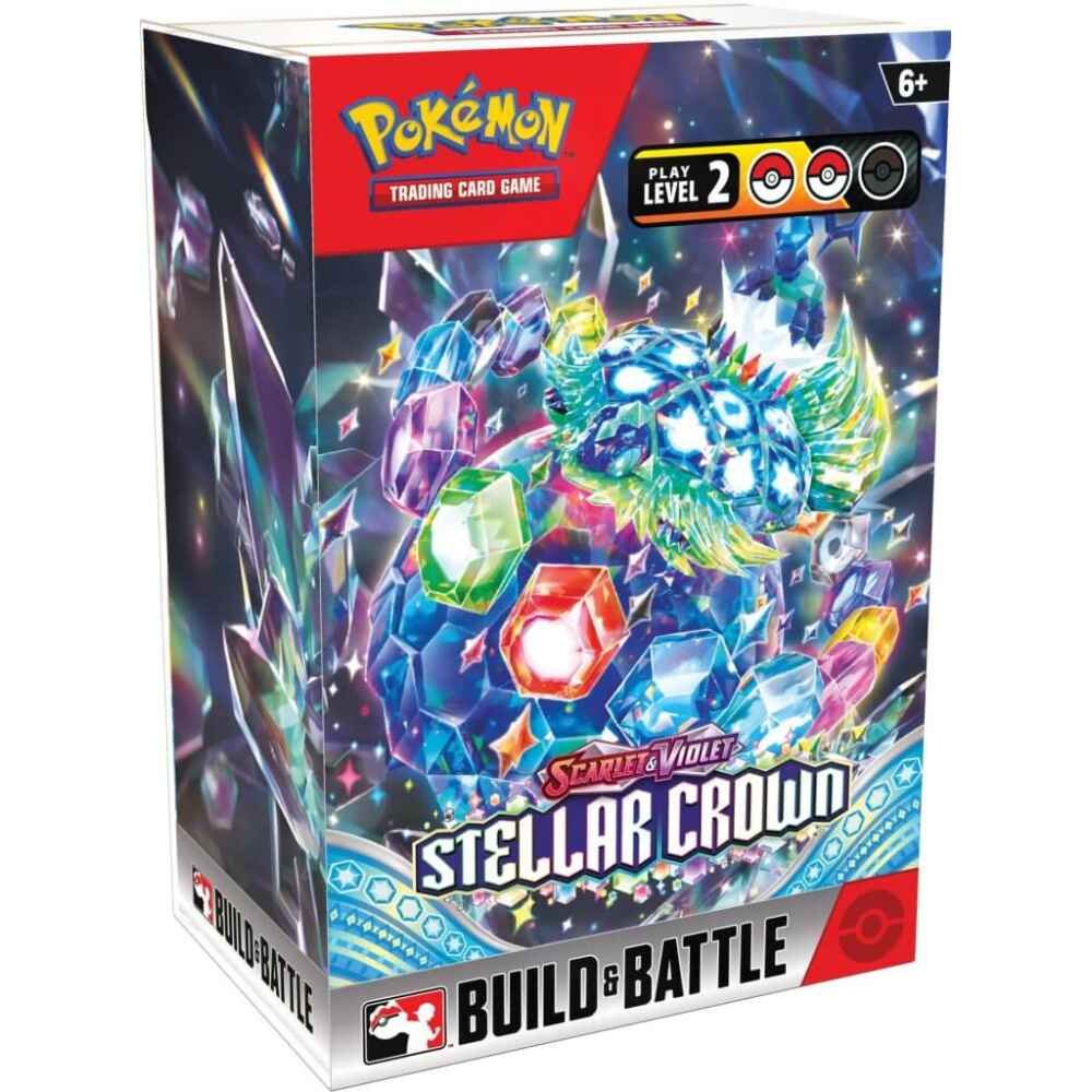 POKÉMON TCG Scarlet & Violet Stellar Crown Build & Battle Box