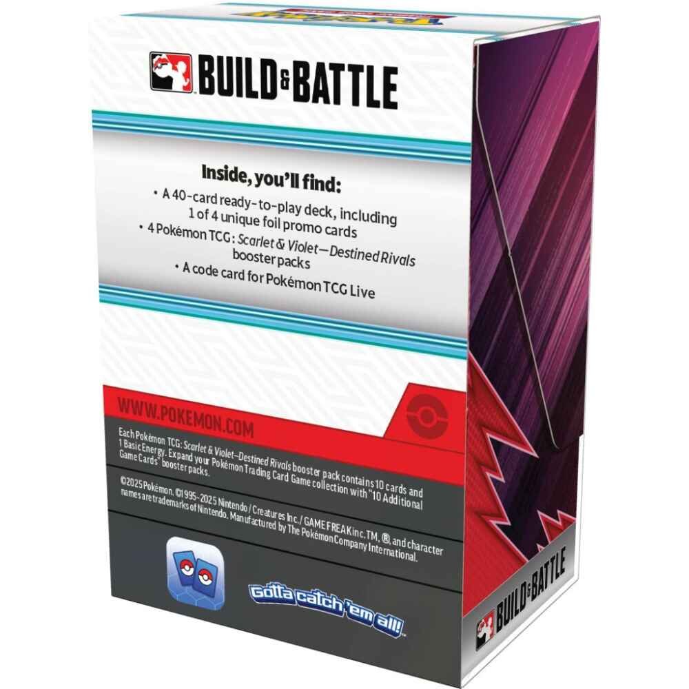 Pokemon TCG Scarlet & Violet Destined Rivals Build & Battle Box - Image 4