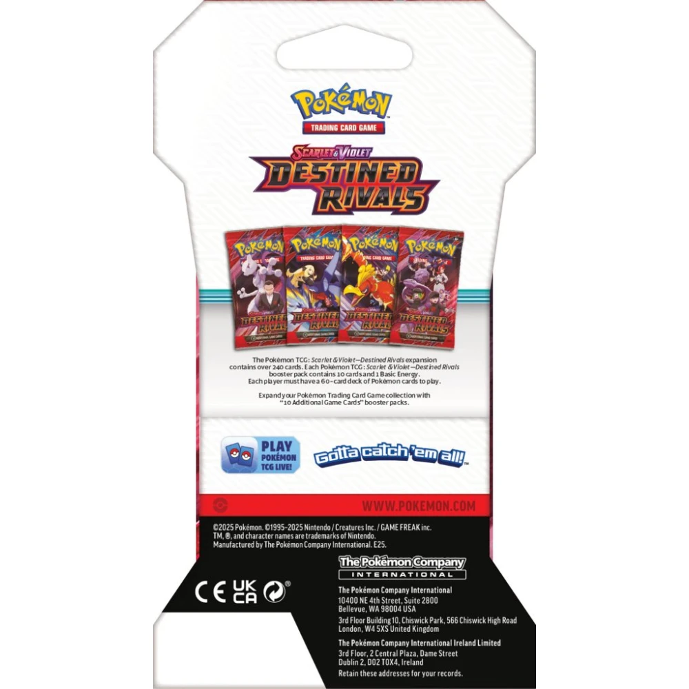 Pokemon TCG Scarlet & Violet Destined Rivals Blisters - Image 6