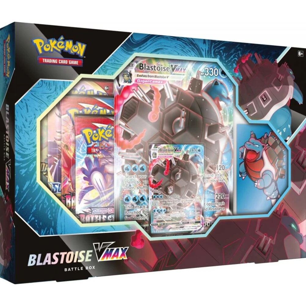 POKÉMON TCG Venusaur & Blastoise VMAX Battle Box Pair - Image 3