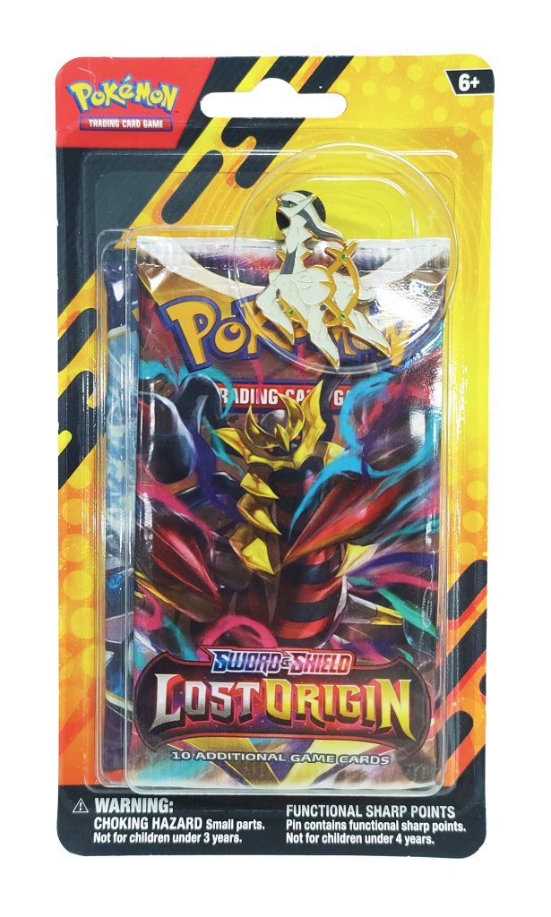 Pokemon TCG Arceus and Darkrai 2 Booster Packs Pin Blister