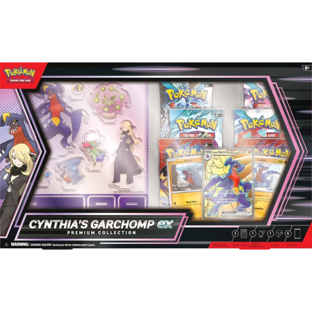 Pokemon TCG Cynthia's Garchomp ex Premium Collection - Image 2