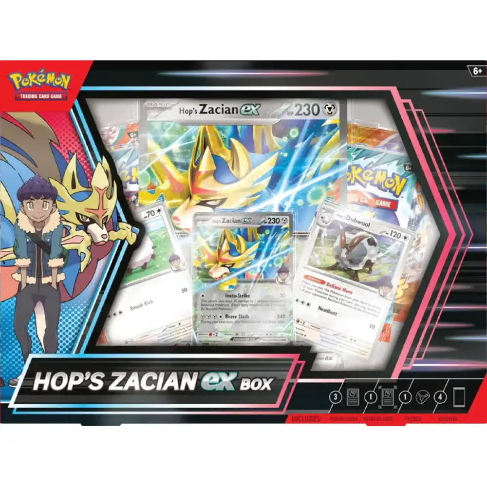 POKÉMON TCG: Hop's Zacian ex Box - Image 2
