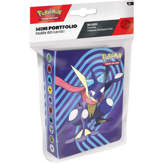 Pokemon Mini Portfolio (WITH Stellar Crown BOOSTER PACK) Q3 2024