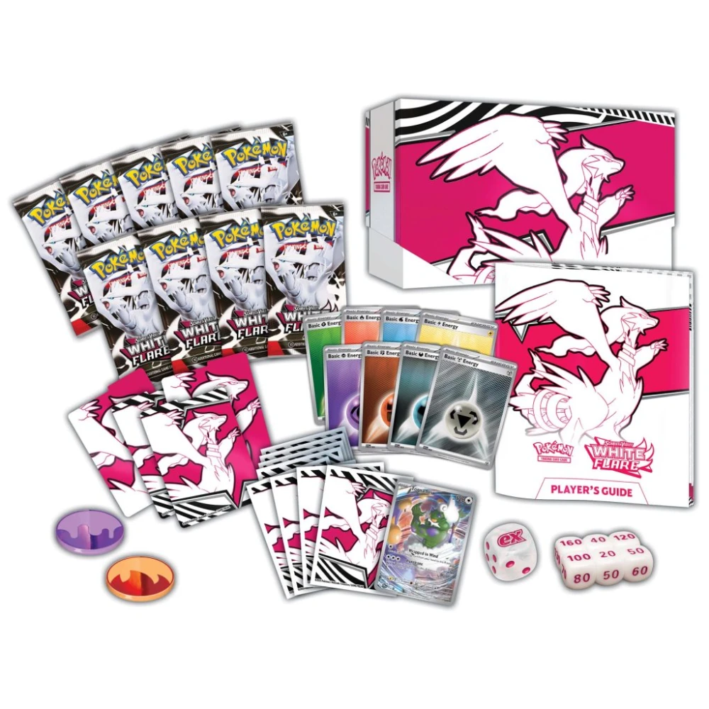 Pokémon TCG: Scarlet & Violet— White Flare Elite Trainer Box - Image 3