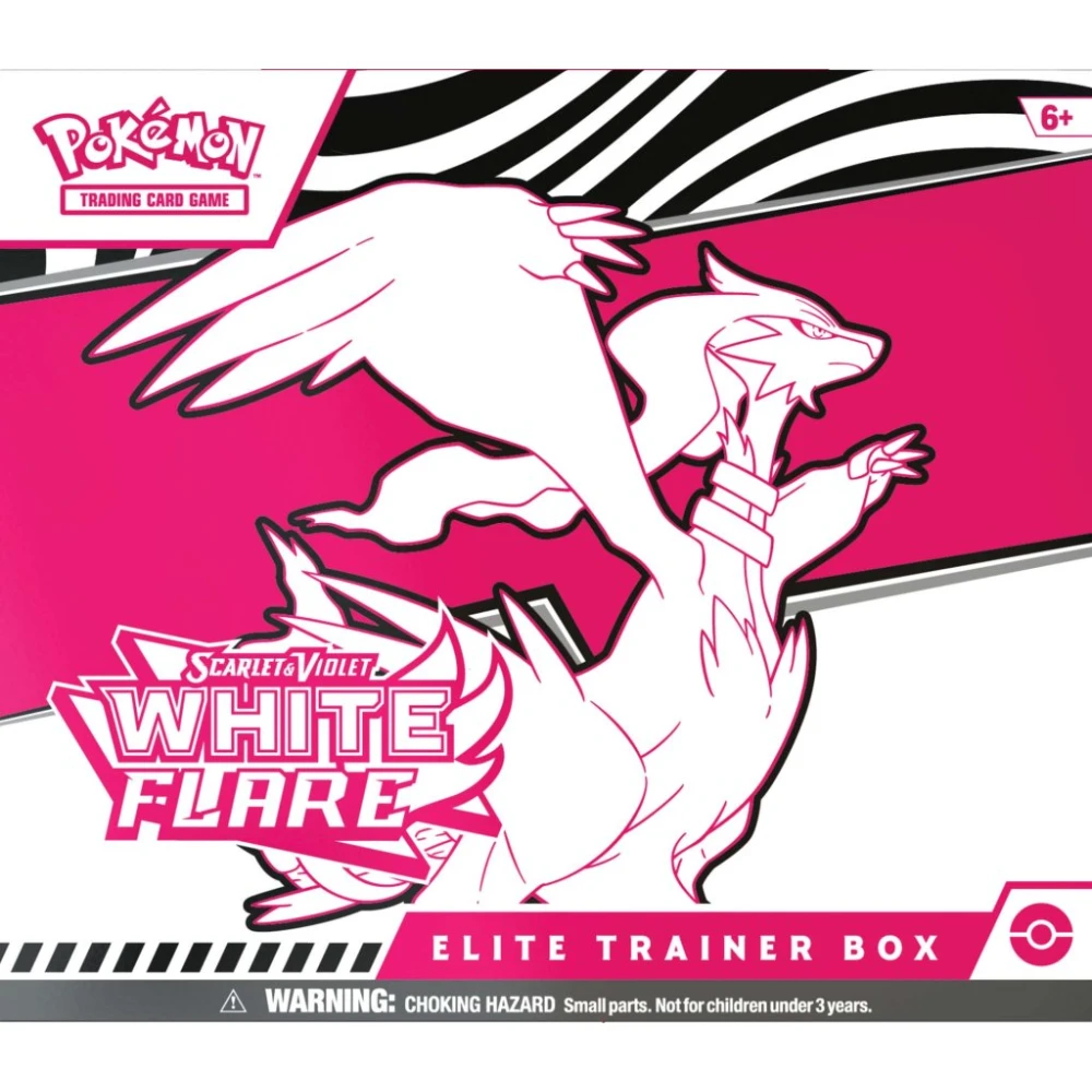 Pokémon TCG: Scarlet & Violet— White Flare Elite Trainer Box - Image 2