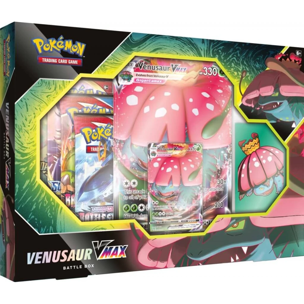 POKÉMON TCG Venusaur & Blastoise VMAX Battle Box Pair - Image 2