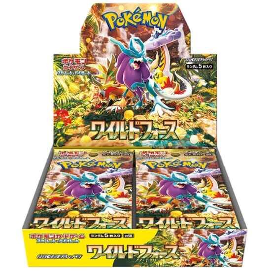 Pokémon TCG - Wild Force SV5K Booster Box Japanese