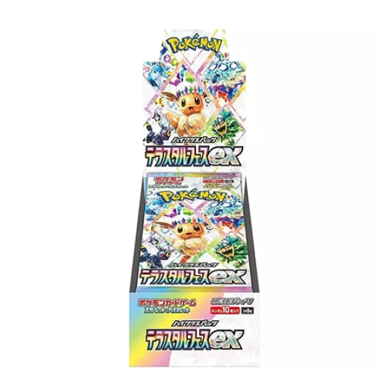 Pokémon TCG - Terastal Festival Ex Sv8a Booster Box Japanese