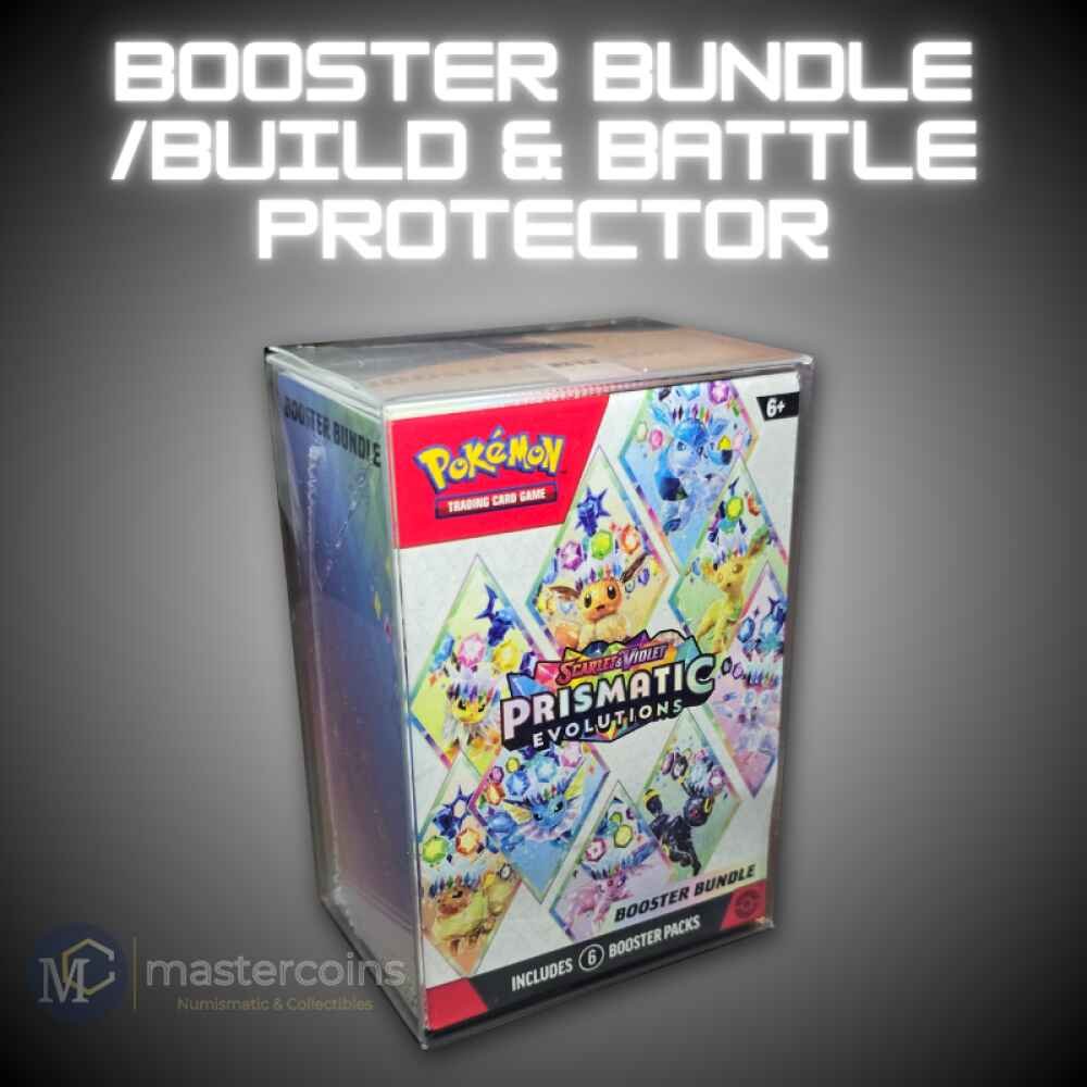 Pokemon Booster Bundle/Build and Battle Premium Clear Protector (Extra Thick)