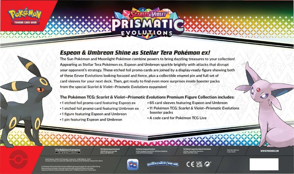 Pokémon TCG: Scarlet & Violet—Prismatic Evolutions Premium Figure Collection - Image 3